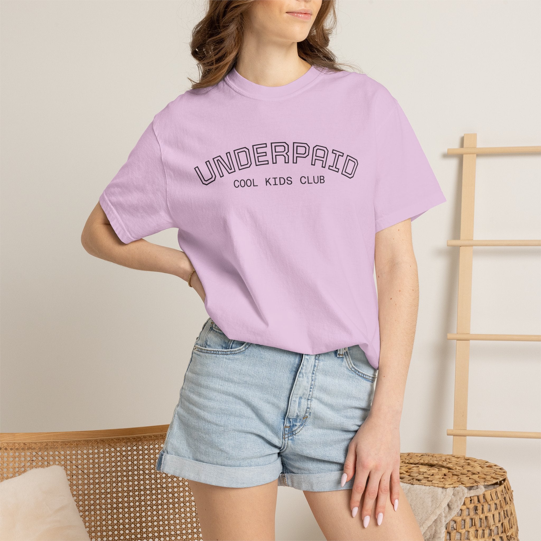 Tee - "UNDERPAID" by COOL KIDS CLUB