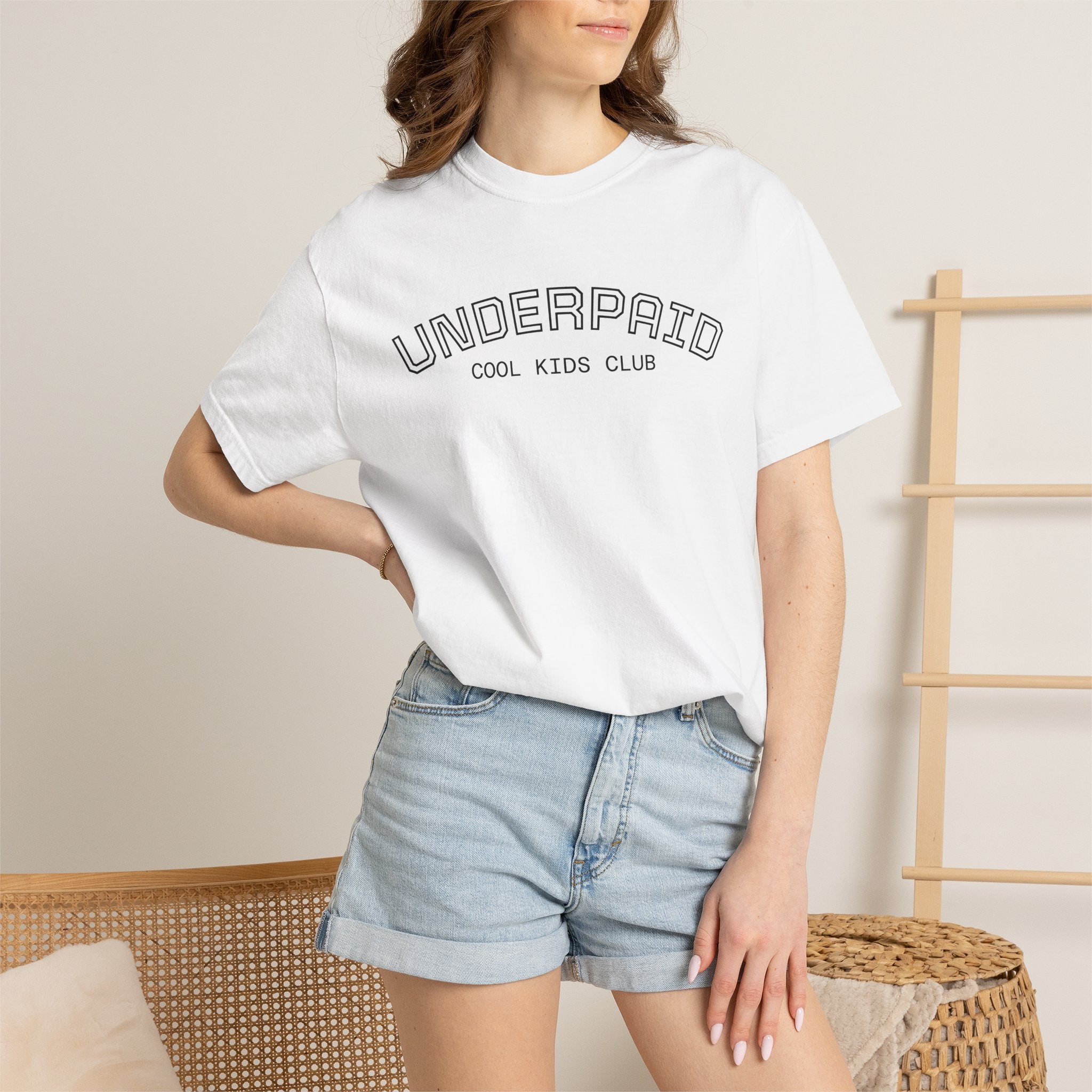 Tee - "UNDERPAID" by COOL KIDS CLUB
