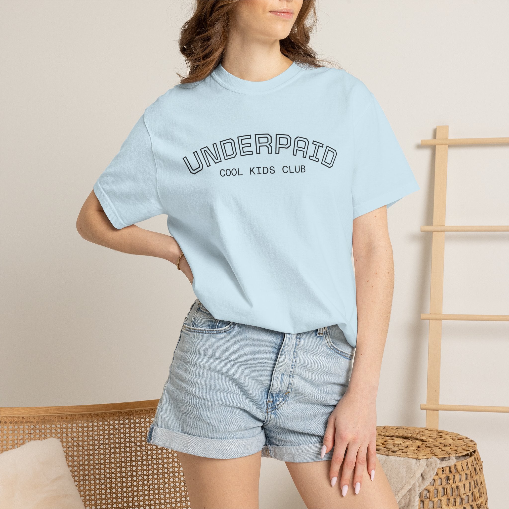 Tee - "UNDERPAID" by COOL KIDS CLUB